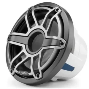 JL AUDIO M6-10IB-S-GMTI-4: 10" Marine Subwoofer (250W, 4 ohm), Infinite Baffle, Sport Grille | 93637 | 010-03086-00