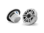JL AUDIO M6-650X-S-GWGW: 6.5" Marine Speakers, Sport Grille, Gloss White Trim, Gloss White Grille | 93713 | 010-03090-00
