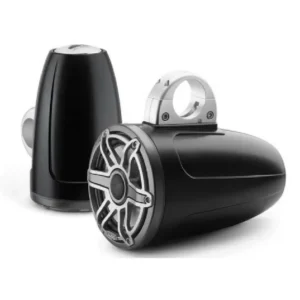 JL AUDIO M6-770ETXV3-SB-S-GMTI: 7.7" Tower Speakers, Satin Black Sport Grille, PAIR | 93656 | 010-03279-00