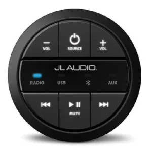 JL AUDIO MMR-20-BE: Black Edition - Round, Non-Display, Wired Remote for MediaMaster® Source Unit | 99921 | 010-03131-00