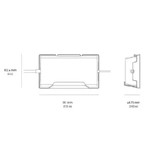 KVH Starlink Gen 3 Router Bracket Mount | 19-1240-18