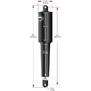 LENCO MARINE 4 1/4" STROKE 102 STANDARD ACTUATOR - 12 VOLT - 5/16"  | 15059-001
