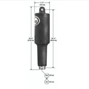 LENCO MARINE 2 1/4" STROKE XDS ACTUATOR - 12 VOLT - 5/16" X 3/8" | 15152-001