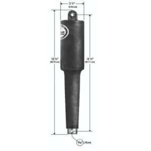 LENCO MARINE 4 1/4" STROKE XD ACTUATOR - 12 VOLT - 5/16" X 3/8" | 15153-001