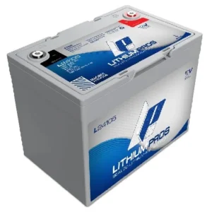 LITHIUM PROS LiFePO4 Battery, 12V/105 Ah  (Trolling/Deep cycle, Grp 24) Bluetooth | L24105 **DROP SHIP ITEM, FREE FREIGHT**