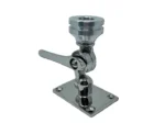 LOCMARINE 8460 Starlink Mini Coupling with Stainless Steel Adjustable Fixed Mount Base Kit. | LM-SMINI-HDBRK