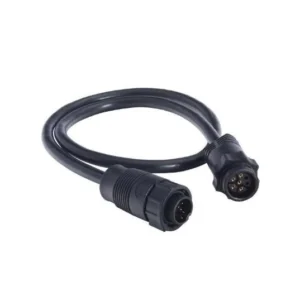 LOWRANCE Black 7-Pin Blue Transducers to 9-Pin xSonic Display Adapter Cable | 000-13313-001