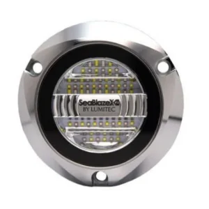 LUMITEC SeaBlaze X2, Chrome, Wht/Blu | 101592