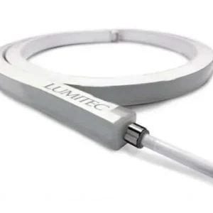 LUMITEC Moray Flex Light with Internal Controller, Full color RGBW Spectrum, 12 ft, TopView, White Exterior | 101643