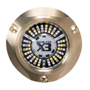 LUMITEC SeaBlaze X3 Underwater Light, Bronze, Spectrum RGBW | 101946
