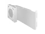 MINN KOTA Raptor Jack Plate Adapter Bracket - Port, 5" Setback, 4" Rise, White | 1810383