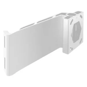 MINN KOTA Raptor Jack Plate Adapter Bracket - Starboard, 8" Setback, 6" Rise, White | 1810386