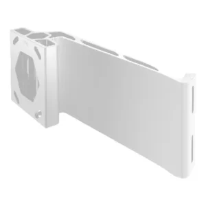 MINN KOTA Raptor Jack Plate Adapter Bracket - Port, 8" Setback, 6" Rise, White | 1810387