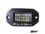 PLASHLIGHTS 20W Flush Mounted Low Profile LED Light - 120 Scene Flood - Black | 20-LP-FM-SC
