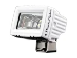 PLASHLIGHTS 20W Low Profile LED Spreader Light - 120 Scene Flood - White Housing | 20-LP-SC-WHT