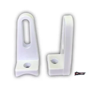 PLASHLIGHTS Billet Aluminum Light Bar "L" Mount - .375" Slot - Pair | L8-WHT-PAIR