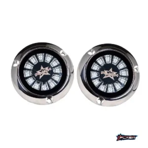 PLASHLIGHTS Epik Underwater Transom Light - Blue + Green - Pair | PL-UWL-EPIK-B/G-K