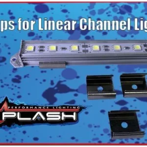 PLASHLIGHTS Clips For Linear Channel Light | RS-CLIPS