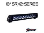 PLASHLIGHTS 10" SRX 2-Series Single Row LED Light Bar - Black Housing | SRX2-10