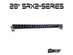PLASHLIGHTS 20" SRX2-Series Single Row LED Light Bar - White Housing | SRX2-20-WHT