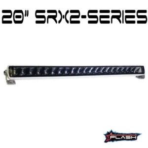 PLASHLIGHTS 20" SRX2-Series Single Row LED Light Bar - White Housing | SRX2-20-WHT