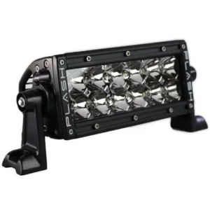 PLASHLIGHTS 6" XX-Series LED Light Bar Marine Blk  Housing (5W), Double Row Combo Beam. | XX-6-5W-BLK