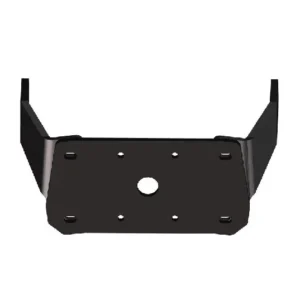 POWER-POLE Pontoon Mount- 16-17.5" Riser Black | PK-P-16175-BK
