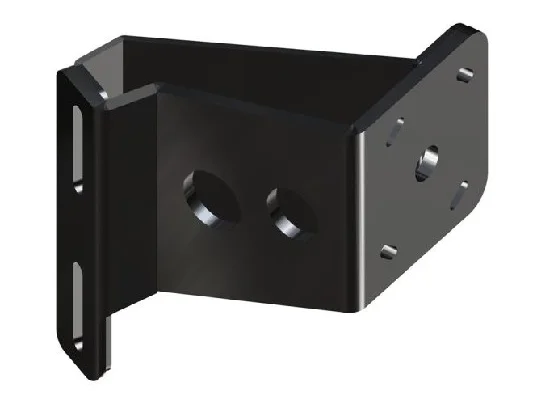 POWER-POLE Braced Kit S-5-4 Starboard, Black | PKB-S-5-4-S-BK