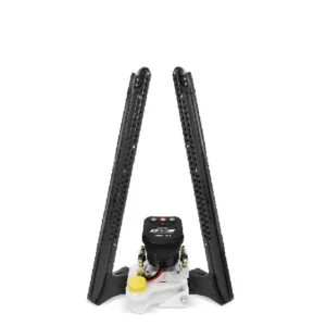 POWER-POLE Blade One Pump, 8ft, Dual pole - Matte Black | PP-2-BLS-8-MB - SHIPPING CHARGES APPLY