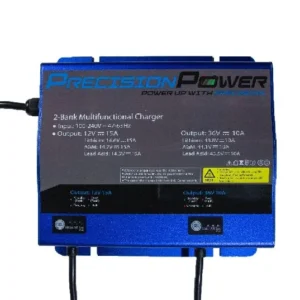PRECISION SONAR 2-Channel Multifunctional Battery Charger | PP-36V/10A-12V/15A-CHRGR *DROP-SHIP ITEM*