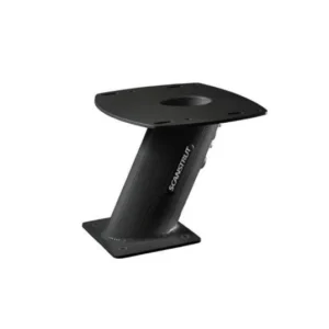 SCANSTRUT Black Aluminium PowerTower - Aft Leaning, 250mm / 10" for Radomes | APT-250-01-BLK *ON SALE*