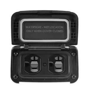 SCANSTRUT Ventura Series - Dual 125V 20A AC Outlet | SC-V-P1