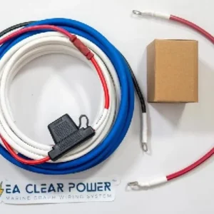 SEA CLEAR POWER 26ft Single Run Harness With Switch and Jumper | SCPSR26