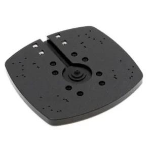 SEAVIEW BLACK - Modular plate for mounts ending in M1 to fit almost ALL closed dome and open array radars (check ref guide)