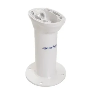 SEAVIEW 12" Modular Mount for 18-24" Dome Radars, Vertical, 8" Round Base Plate, Light Bar Compatible, Top Plate Req. | AM12M1