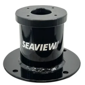 SEAVIEW Black 5" Sionyx Nightwave Mount / Vertical / 8 in. round base plate | PM5SXN8BLK