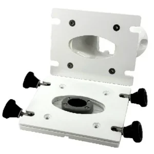 SEAVIEW Removable Base for Pedestal Mounts with a 7" x 7" Base Plate - White | PMRB7