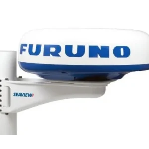 SEAVIEW Mast Mount for Starlink Flat HP, 24" Raymarine, Garmin, Furuno, Lowrance & Simrad Radar | SM24U