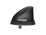 SHAKESPEARE Black Low Profile Dorsal Antenna, 26 foot black RG58 cable with PL-259 plug | 5912-DS-VHF
