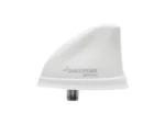 SHAKESPEARE White Low Profile Dorsal Antenna, 26 foot white  RG58 cable with PL-259 plug | 5912-DS-VHF-W