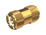 SHAKESPEARE Gold-plated barrel connector for PL-259 ended cables | PL-258-G