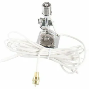 SHAKESPEARE QuickConnect? stainless steel rail mount w/ cable for use w/ QC antennas | QCM-SR