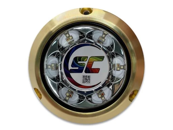 SHADOW-CASTER SC3 Bronze Surface Mount Underwater Light 3k Lumens - Color Changing | SC3-CC-BZSM