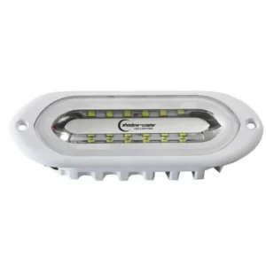 SHADOW-CASTER White Flush Mount Spreader Light - Color Changing | SCM-SLF-CC-WH