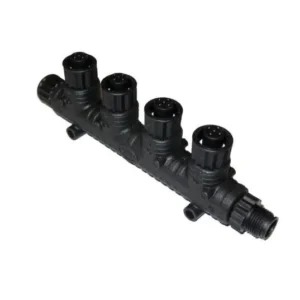 SIMRAD N2K, MICRO-C, 4-WAY BLOCK (22AWG) | 000-12612-001