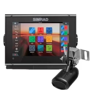 SIMRAD GO9 XSE 83/200 TRANSOM MOUNT TRANSDUCER + C-MAP DISCOVER CHARTS *SPECIAL BUNDLE* | 000-16293-001