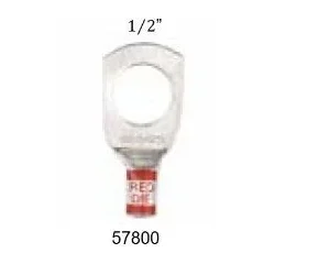 SPECTRO WIRE Tinned Lug Terminal 8 AWG 1/2" STUD SIZE | 57800-10