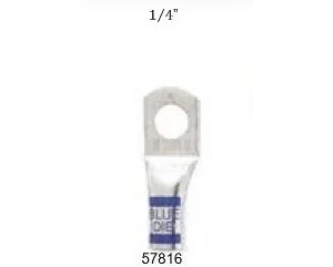 SPECTRO WIRE Tinned Lug Terminal 6 AWG 1/4" STUD SIZE | 57816-10