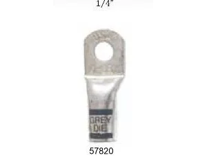 SPECTRO WIRE Tinned Lug Terminal 4 AWG 1/4" STUD SIZE | 57820-10