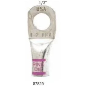 SPECTRO WIRE Tinned Lug Terminal 1-2 AWG 1/2" STUD SIZE | 57825-10